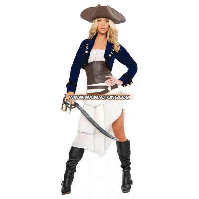 Sexy Movie Women's pirate costume for adults carnival costume QAWC-2122